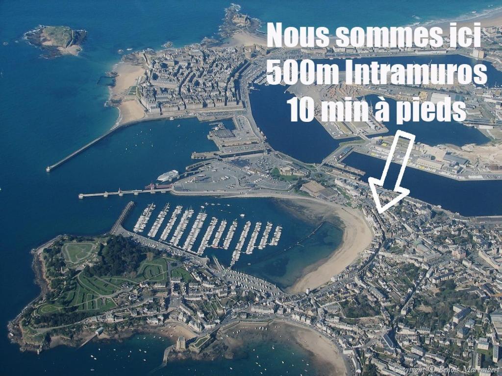 L'Annexe - Plage 50 M Et Remparts A 500 M Saint-Malo Exteriér fotografie